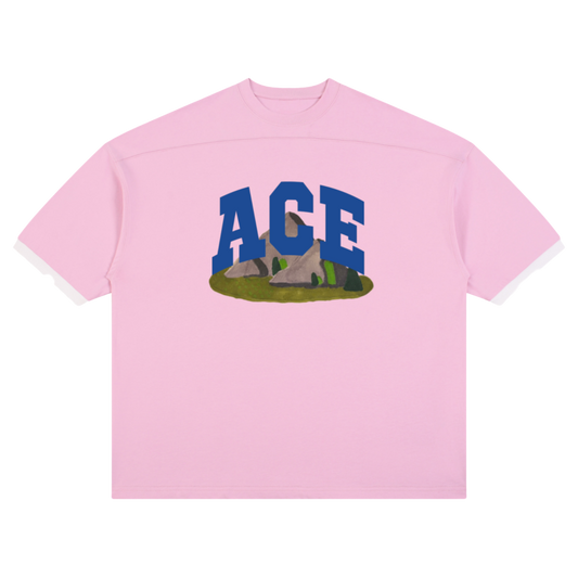 ACE* Block Drop Shoulder Tee