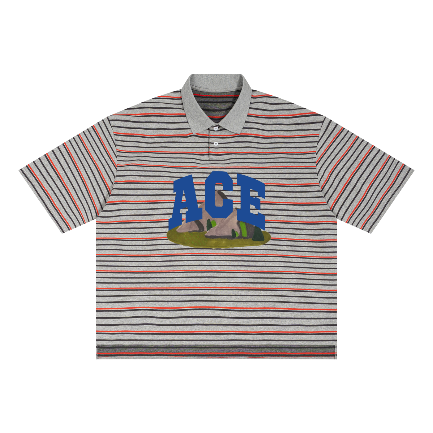 ACE* Boxy Polo Shirt