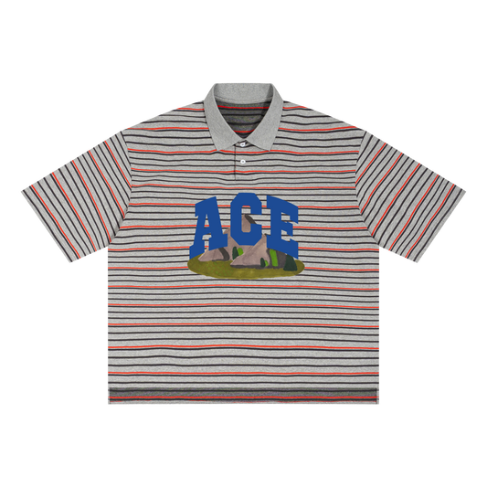 ACE* Boxy Polo Shirt